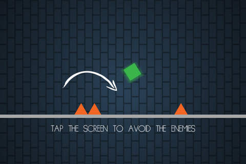 Alpha Bouncy Square Dash: Geometry Cube screenshot 2