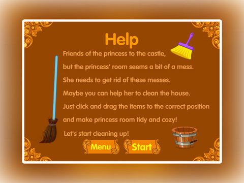 【免費遊戲App】Princess Castle Cleanup-APP點子