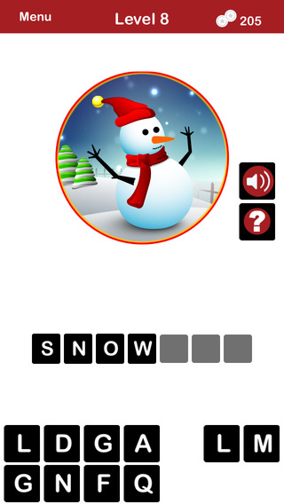 【免費遊戲App】QUIZMAS PICS HOLIDAY TRIVIA - The Christmas Picture Word Trivia Game for the Holiday Season.-APP點子