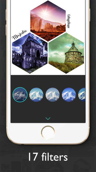 【免費攝影App】Collage Shape - Use graphic collage templates to produce uniquely stylish collages-APP點子