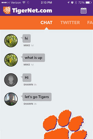 TigerNet screenshot 2