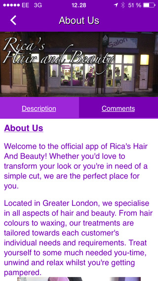 【免費商業App】Rica's Hair and Beauty-APP點子