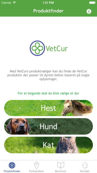 VetCur Produktfinder