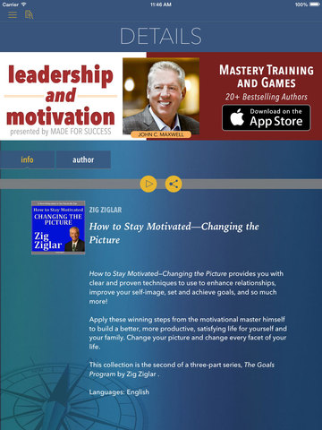 免費下載書籍APP|How to Stay Motivated: Changing the Picture (by Zig Ziglar) app開箱文|APP開箱王