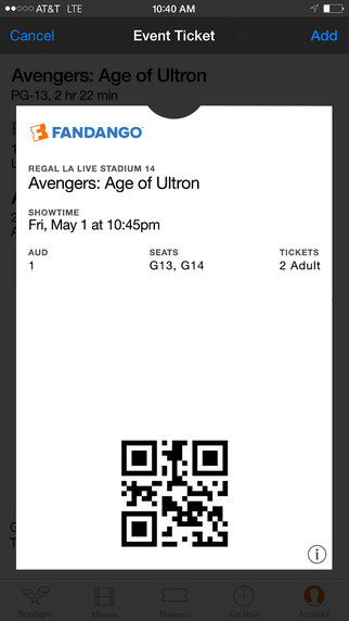 【免費娛樂App】Fandango Movies – Times & Tickets-APP點子