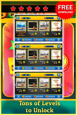 BINGO BLUE - Play Online Casino and Gambling Card Game for FREE ! screenshot 2