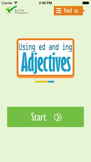 Using ed and ing adjectives