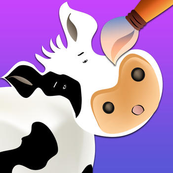 Farm Animals: Learn and Colour LOGO-APP點子