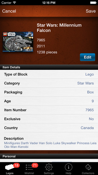 【免費書籍App】LEGO Collectors-APP點子