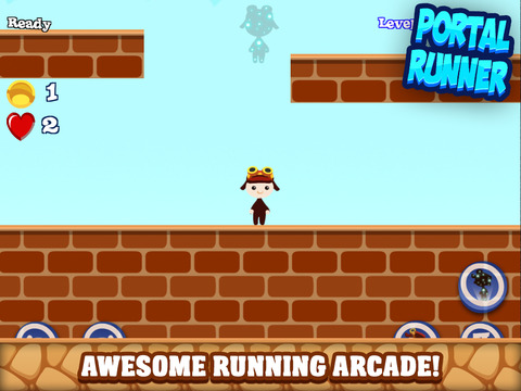 【免費遊戲App】Portal Runner Game-APP點子