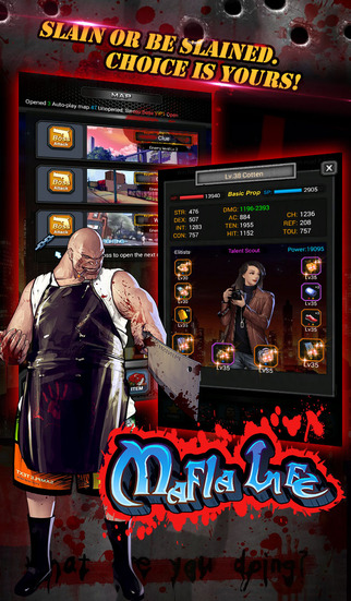 【免費遊戲App】Mafia Life（Endless Battle RPG）-APP點子