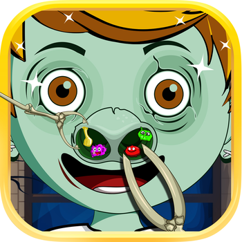 Zombie Nose Doctor Crazy Monster Game For Kids LOGO-APP點子