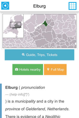 Netherlands Offline GPS Map & Travel Guide Free screenshot 4