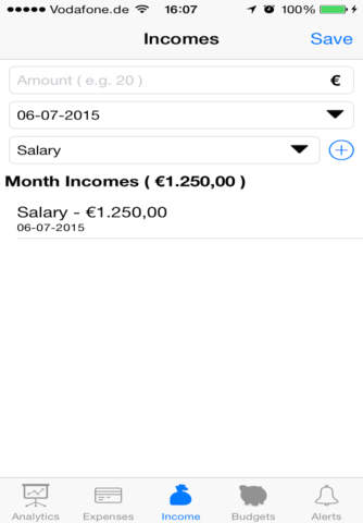 Simple Money Tracker screenshot 2