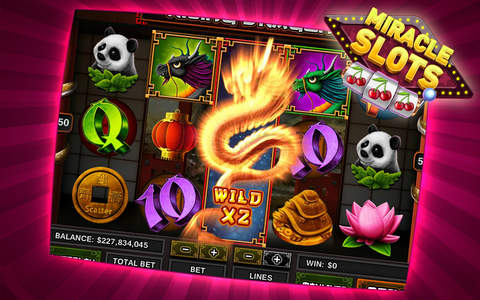 Free Slots - Miracle Slots & Casino™- iPhone Edition screenshot 2