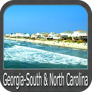 Marine: Georgia South - North Carolina - GPS Map Navigator LOGO-APP點子