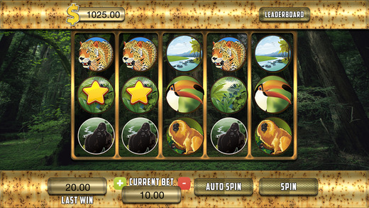 【免費遊戲App】AAA Amazon Jungle Slots FREE Casino Game - Daily Chip Bonus-APP點子