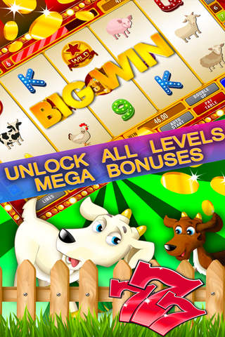 Farm Casino Slots Game: Free Mega Jackpots with Bonus Lottery Gambling Games screenshot 2