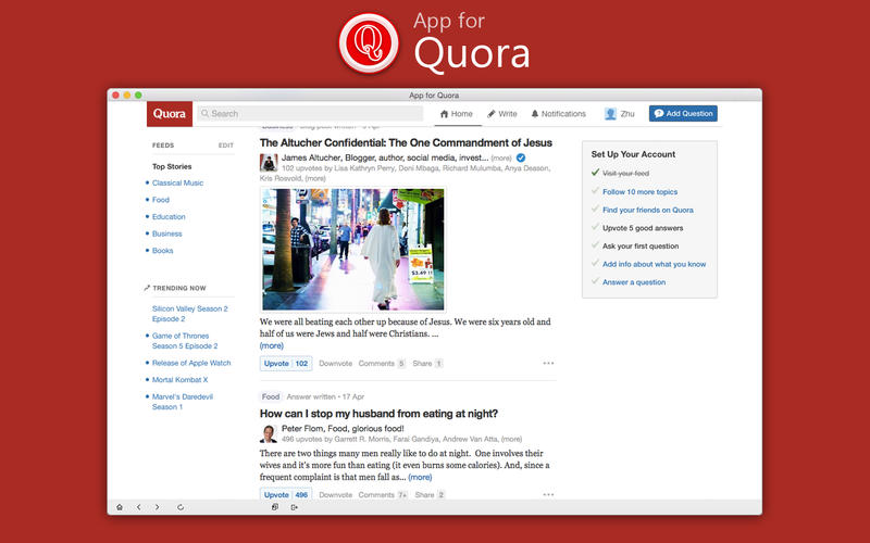 Organizer Pro for Quora screenshot 2