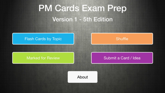 PM Cards - PMP Exam Prep