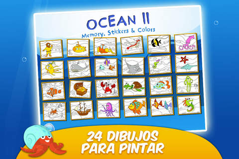 Ocean II - Matching and Colors - Games for Kids screenshot 4