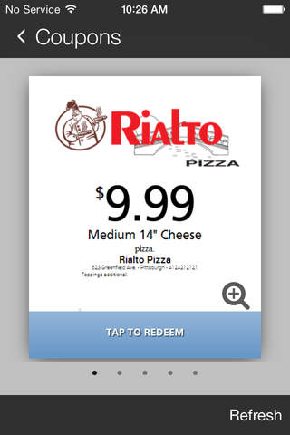 Rialto Pizza screenshot 3