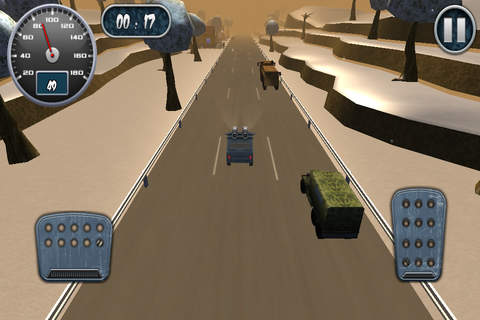 Force Truck Traffic Race 3D screenshot 2
