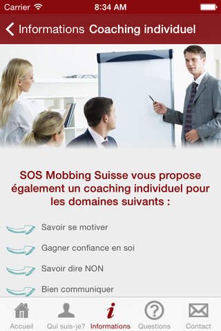 SOS Mobbing screenshot 3