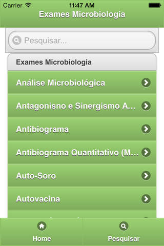 Exames Microbiologia screenshot 3