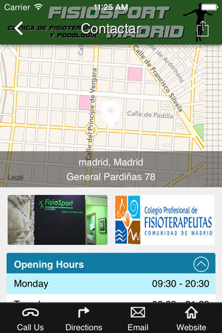 Fisiosport Madrid screenshot 2