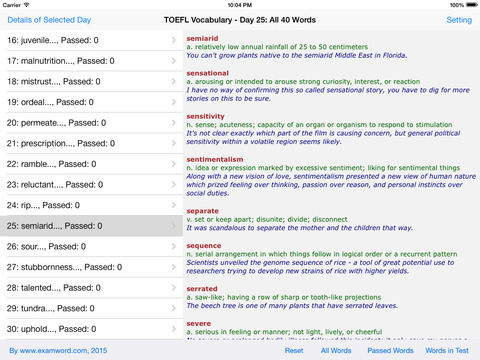 免費下載教育APP|TOEFL 1200 Words 30 Days app開箱文|APP開箱王
