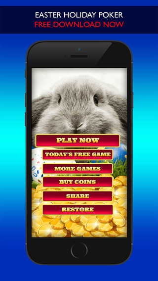 EASTER POKER - Play the Easter Holiday Edition Jacks Or Better and Online Casino Gambling Card Game 