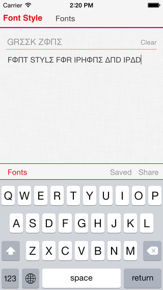 Font Style for iOS7+