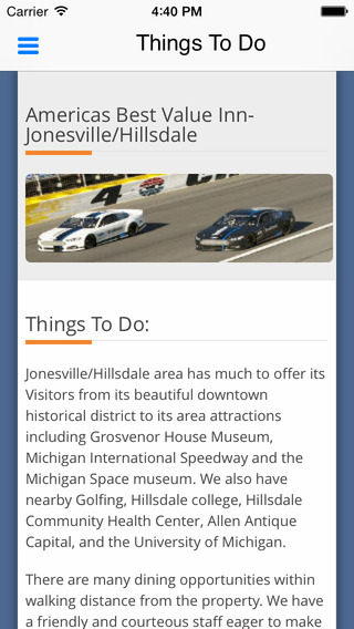 免費下載商業APP|Americas Best Value Inn-Jonesville/Hillsdale app開箱文|APP開箱王
