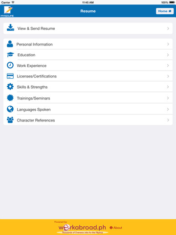 【免費商業App】MyResume Resume Creator-APP點子