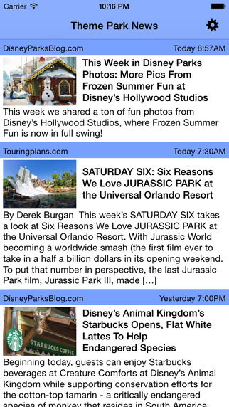 Theme Park News Disney Edition
