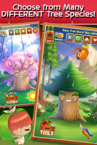 Tree Story (AD FREE): Best Virtual Pet with Fun Mini Games screenshot 2