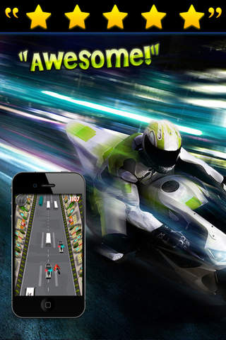 Awesome Racer Boy Unstoppable Motorcycle Thief Police Chase screenshot 3