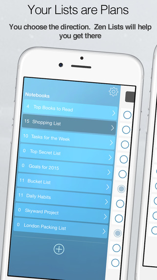 Zen Lists - Simple and easy tasks todos and checklists