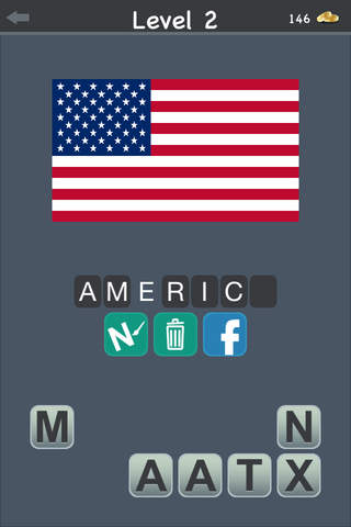 Guess the Flags - Funny Word Game screenshot 2