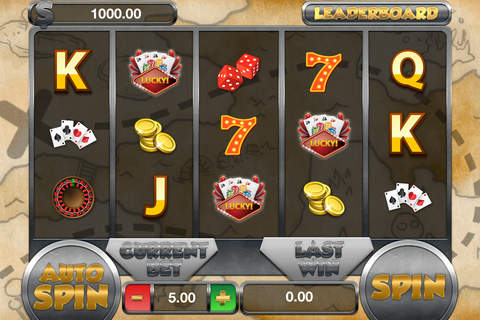 Chase The Treasure Slots Machine - FREE Slot Game King Of Las Vegas Casino screenshot 2