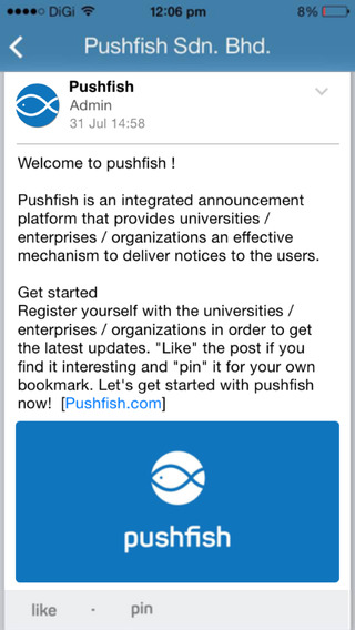 Pushfish