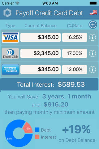 Manage Credit Card Debt screenshot 3