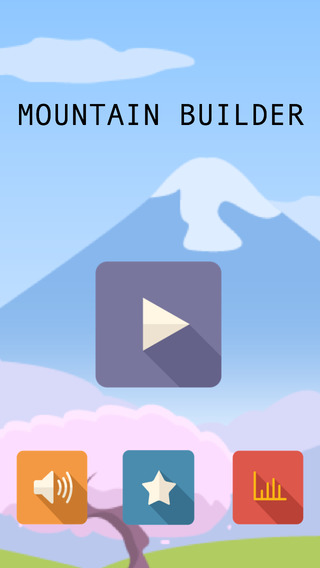 Mountain Builder: Tap to stack to the highest