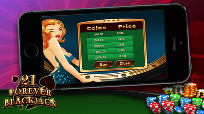 Screenshot 4 21 навсегда Блэкджек — High Stakes карты Казино