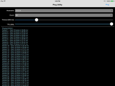 【免費工具App】Ping Utility-APP點子