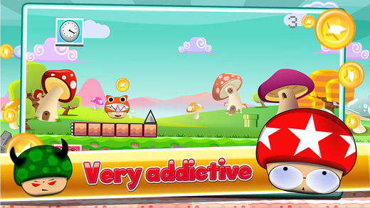 【免費遊戲App】Mushroom Land Impossible Dash “Jump & Adventure Edition”-APP點子