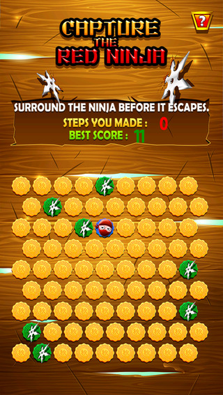 【免費遊戲App】Capture The Red Ninja-APP點子