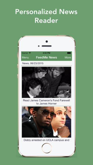 FeedMe News - Choose Your Own Topics