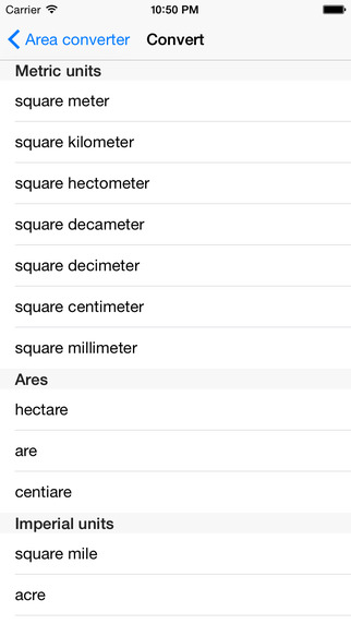 【免費工具App】Area converter free-APP點子